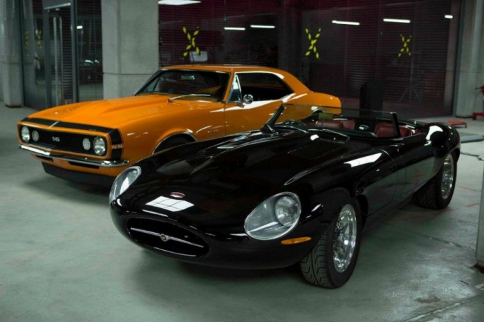 Camaro SS e Eagle Speedster (una variante della Jaguar E-Type)