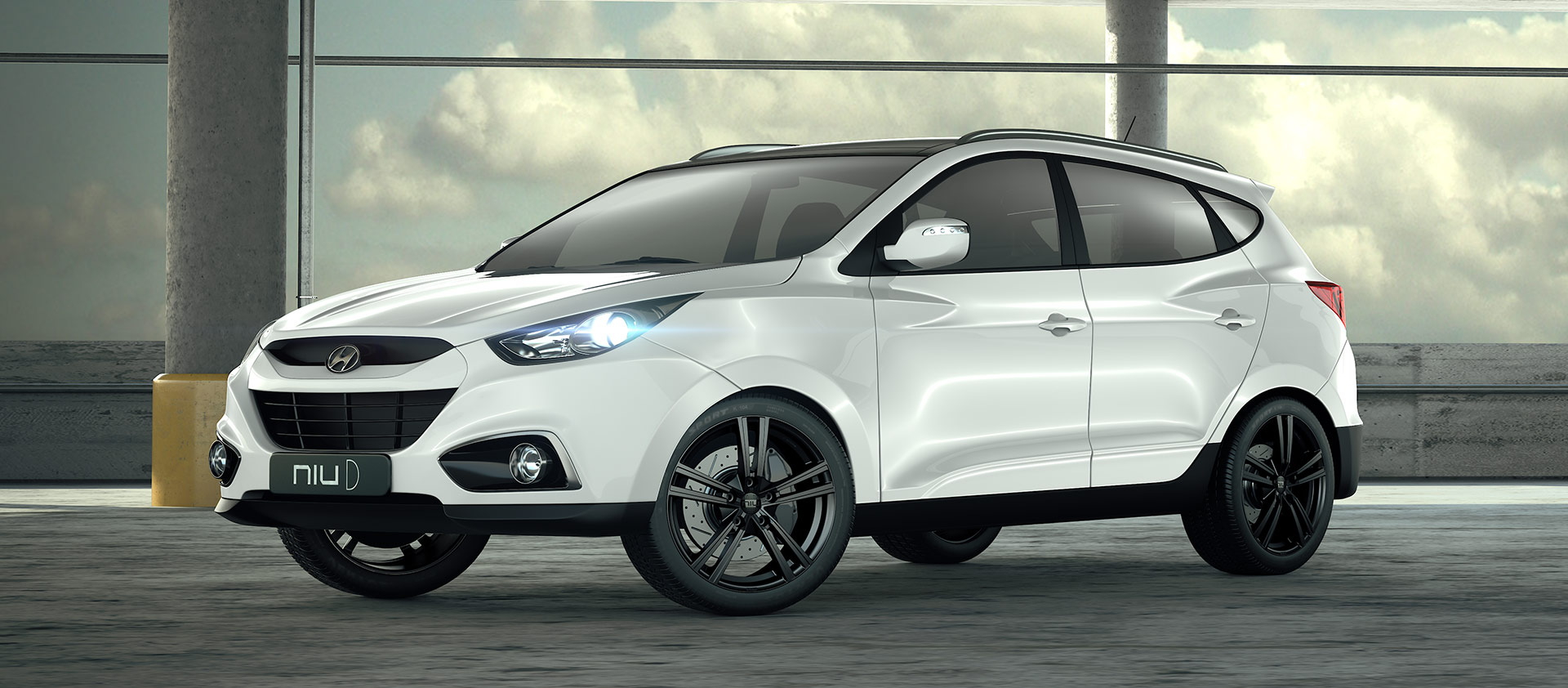 cerchi in lega niu d matt black