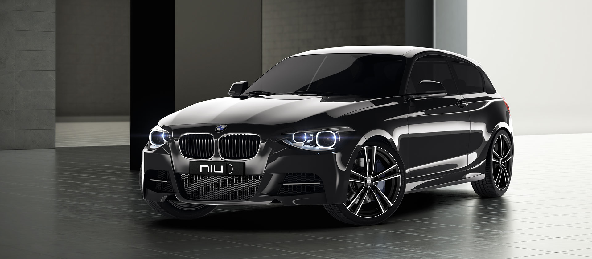 cerchi in lega niu d matt black polished