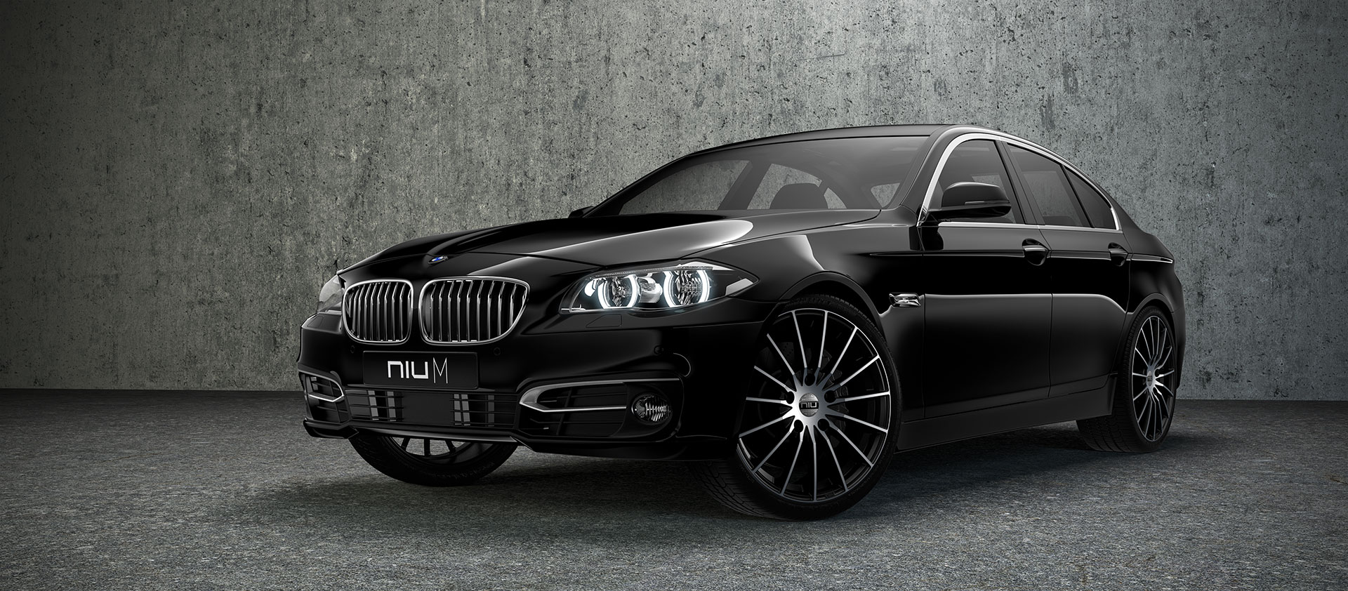 cerchi in lega niu m matt black